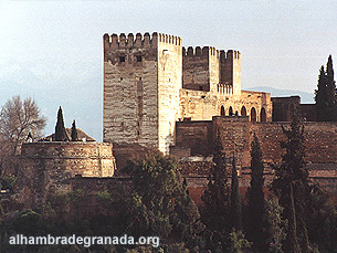 Vista exterior de la Alcazaba