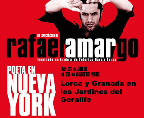 Lorca y Granada en los Jardines del Generalife