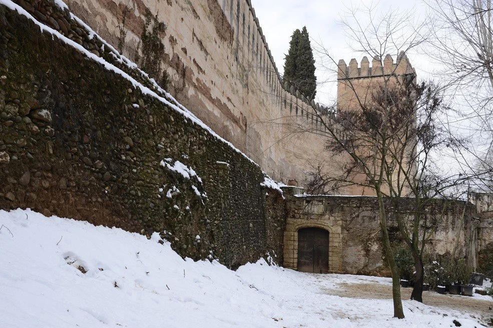 Alhambra: Nevicata a Granada