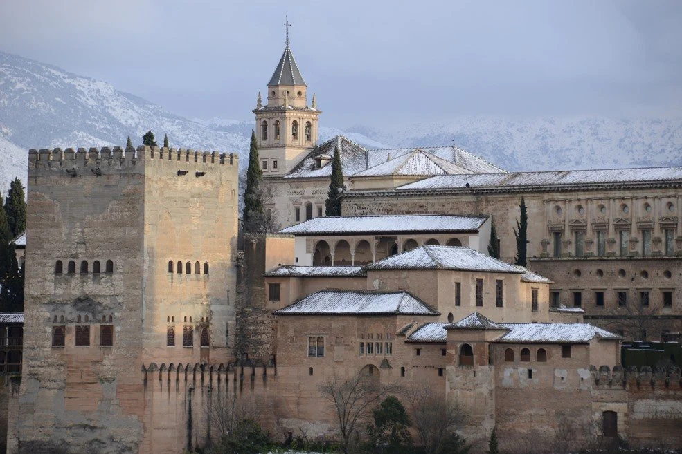 Alhambra: Nevicata a Granada