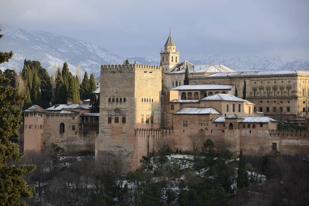 Alhambra: Nevicata a Granada