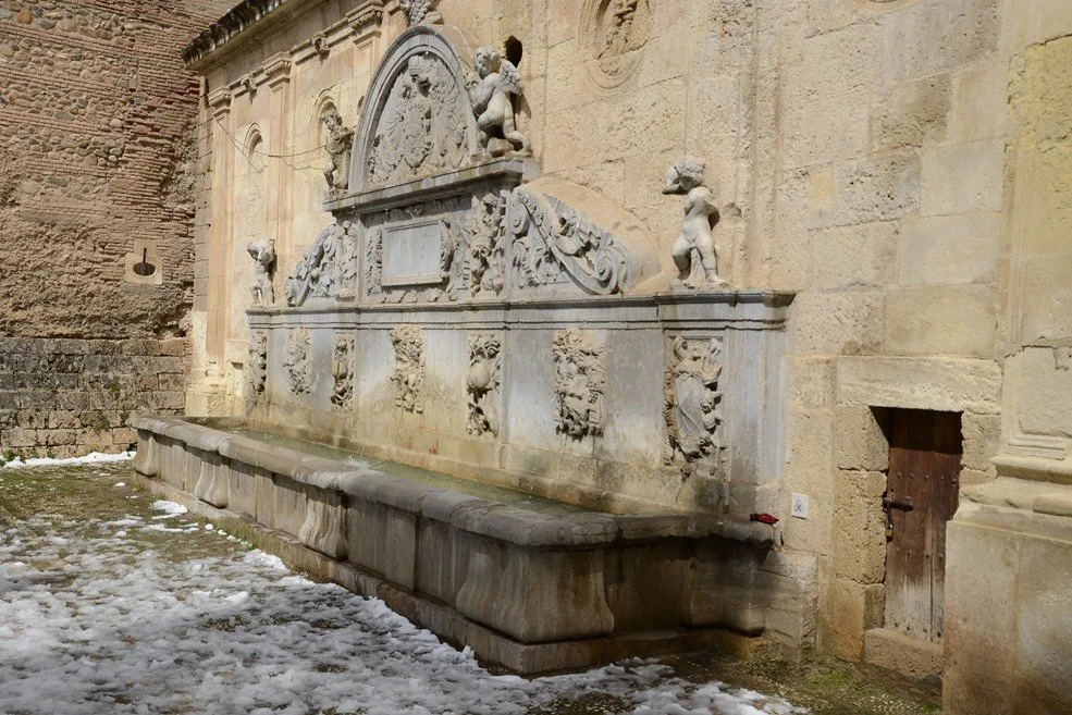 Alhambra: Nevicata a Granada