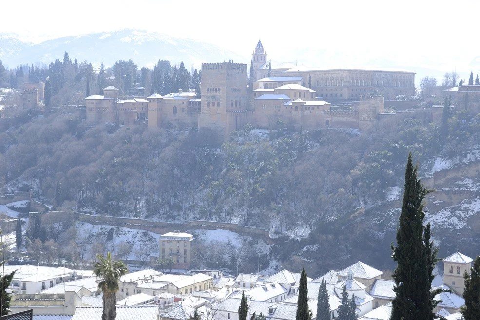 Alhambra: Nevicata a Granada