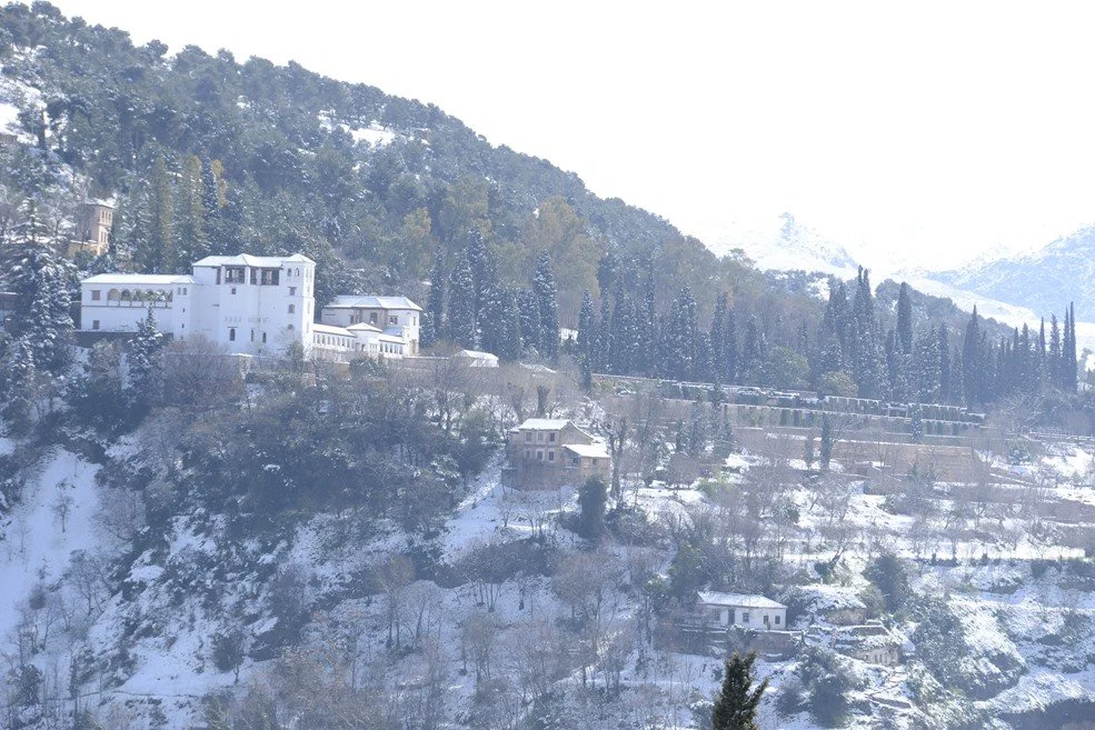 Alhambra: Nevicata a Granada
