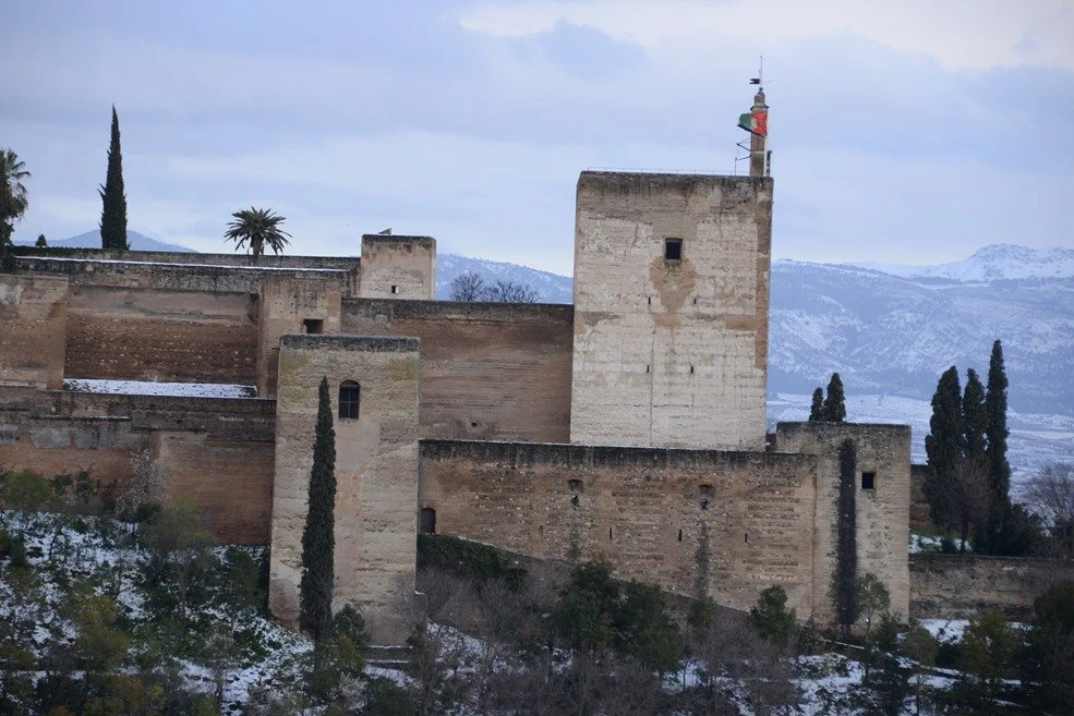 Alhambra: Nevicata a Granada