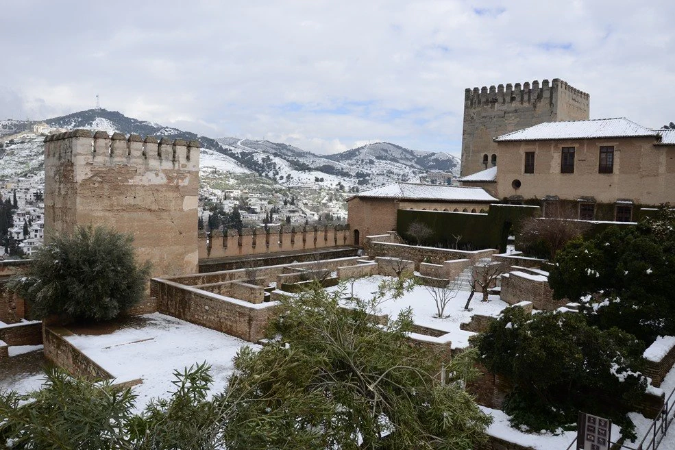 Alhambra: Nevicata a Granada