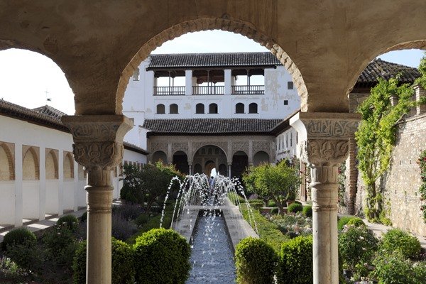 Fotos von der Generalife