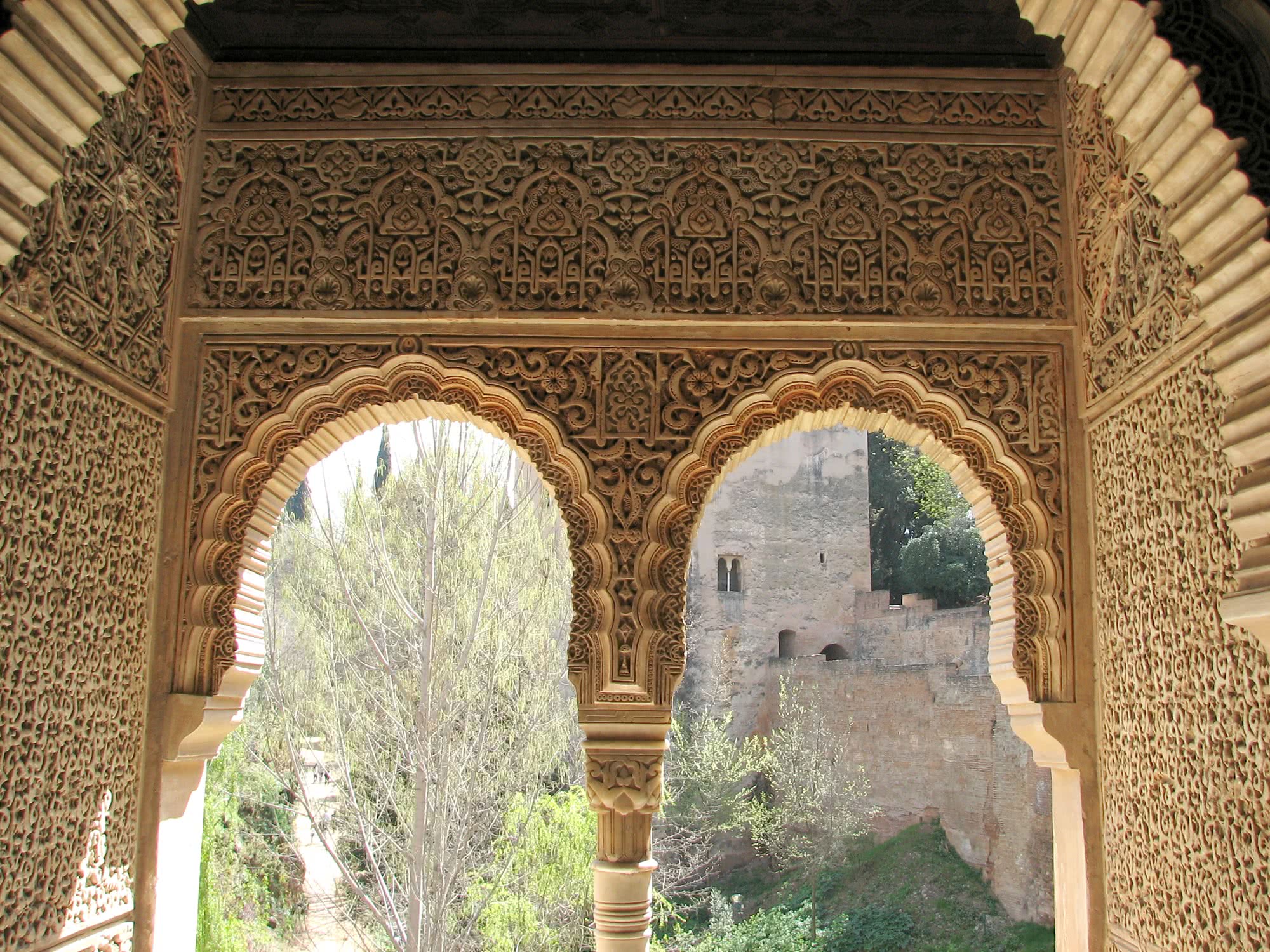 Un détail de la tour de la captive à l'Alhambra / DR.